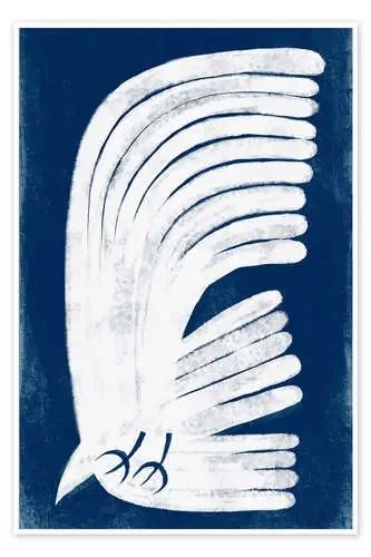 Flying Eagle on a Deep Blue Sky III de Marco Marella