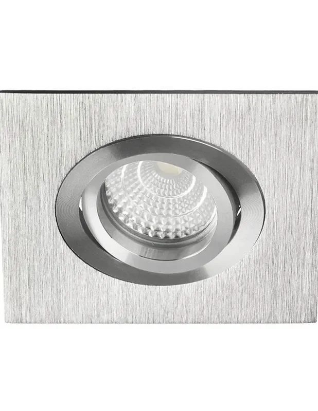 Focos Cuadrado Aluminio 11CM