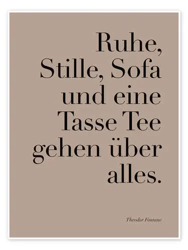 Fontane – Ruhe, Sofa & Tee de Typobox Editors Choice