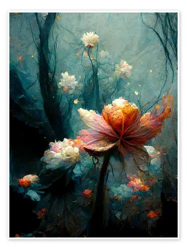 Forest Flowers I de Winnie Møller
