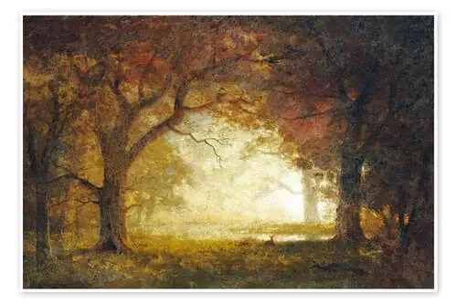 Forest Sunrise de Albert Bierstadt Bridgeman Images