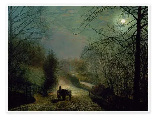 Forge Valley de John Atkinson Grimshaw Bridgeman Images