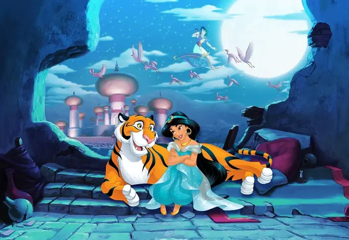fotomural Aladdin azul de Disney – 610964