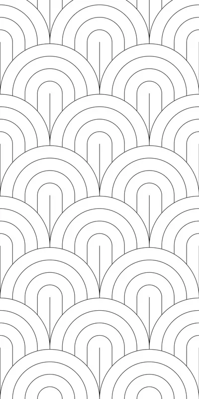 fotomural arte deco blanco y negro de ESTAhome – 158935