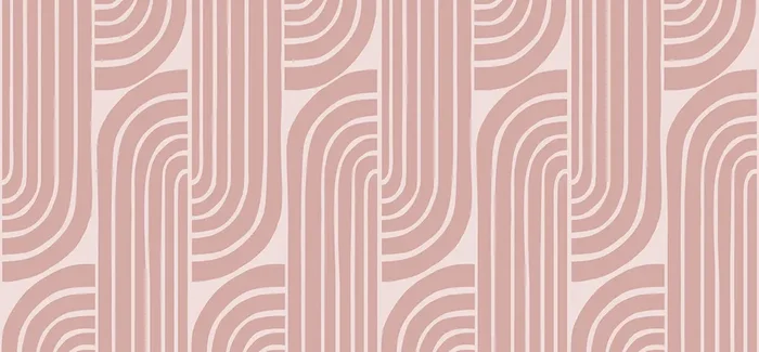 fotomural arte deco rosa viejo de ESTAhome – 159286