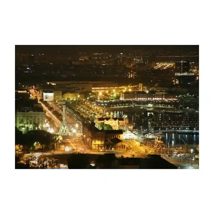 Fotomural Barcelona FCI001, 195cm. x 130cm., Vinilo Autoadhesivo Mate, Todo Color, Original, 0x0x0x0 cm.