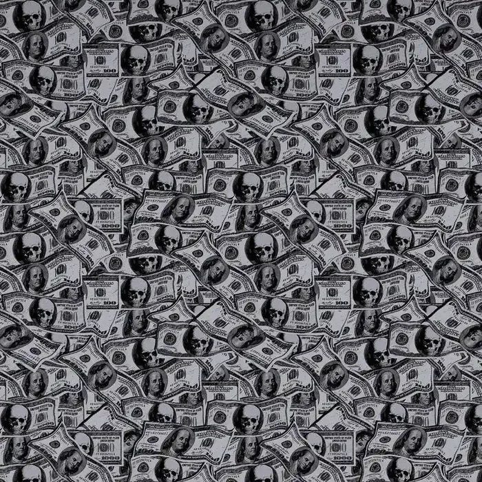 fotomural billetes de banco gris de Zambaiti – 661780