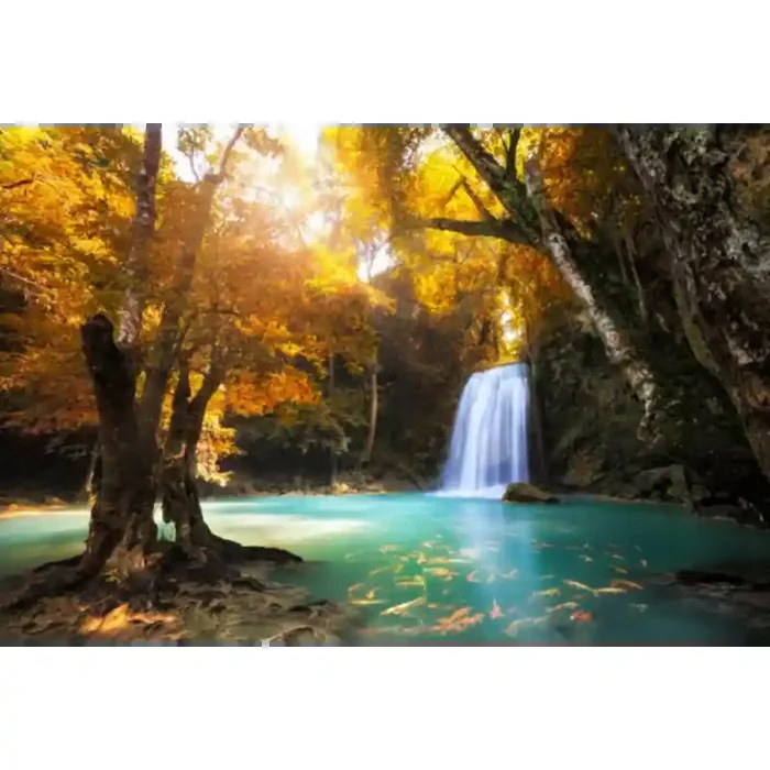 Fotomural Cachoeira FPR036, 100cm. x 67cm., Vinilo Autoadhesivo Mate, Todo Color, Original, 0x0x0x0 cm.