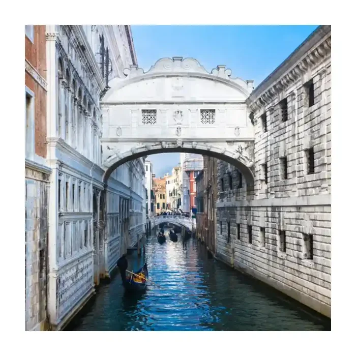 Fotomural Canal Venecia FPR030, 100cm. x 100cm., Vinilo Autoadhesivo Mate, Todo Color, Original, 0x0x0x0 cm.