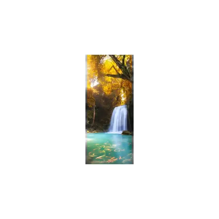 Fotomural Cascada FPR036, 110cm. x 270cm., Vinilo Autoadhesivo Mate, Todo Color, Original, 48.86x0x31.27×0 cm.