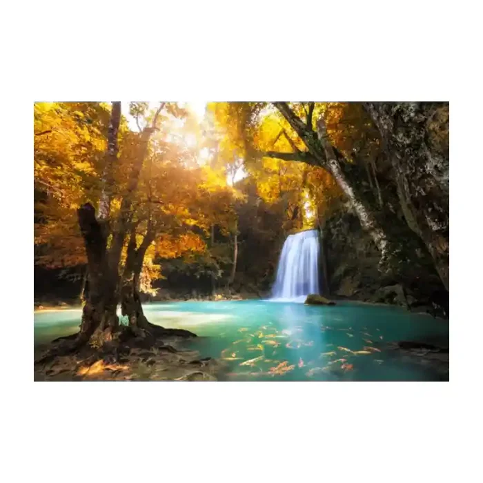Fotomural Cascada FPR036, 180cm. x 120cm., Vinilo Autoadhesivo Mate, Todo Color, Original, 0x0x0x0 cm.