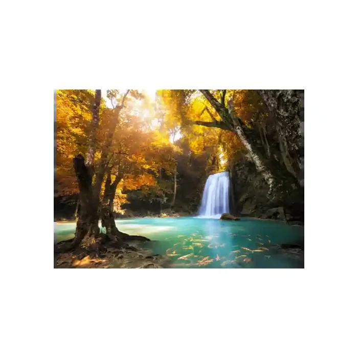 Fotomural Cascada FPR036, 194cm. x 142cm., Vinilo Autoadhesivo Mate, Todo Color, Original, 8.65x0x8.65×0 cm.