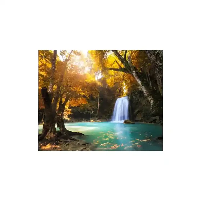Fotomural Cascada FPR036, 320cm. x 260cm., Vinilo Autoadhesivo Mate, Todo Color, Original, 28.72x0x28.72×0 cm.
