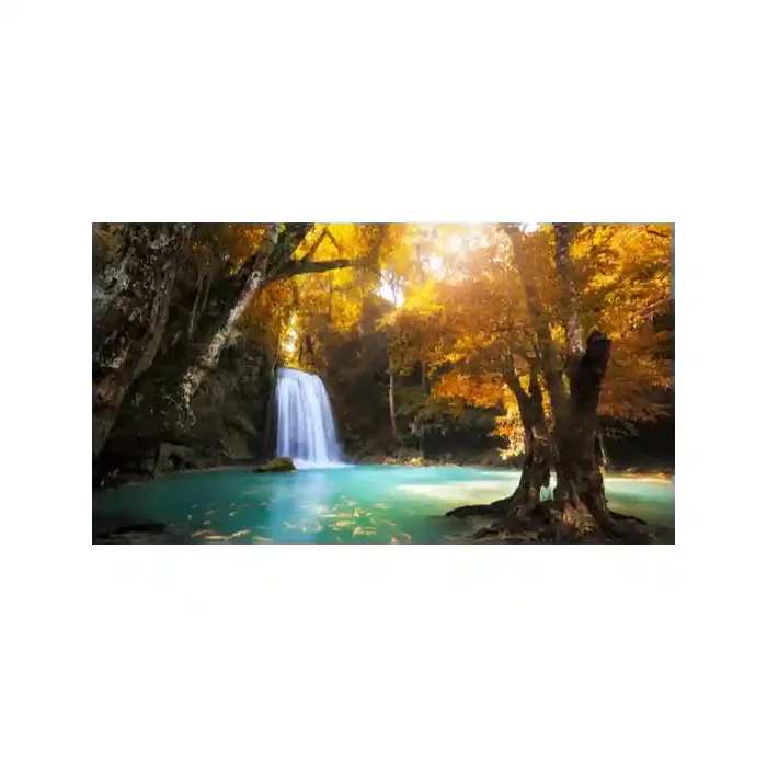 Fotomural Cascada FPR036, 450cm. x 248cm., Vinilo Autoadhesivo Mate, Todo Color, Invertir, 0x26x0x26 cm.