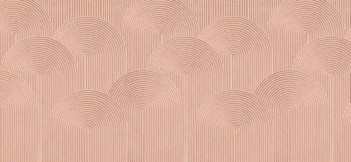 fotomural diseño 3D rosa terracota de ESTAhome – 159397