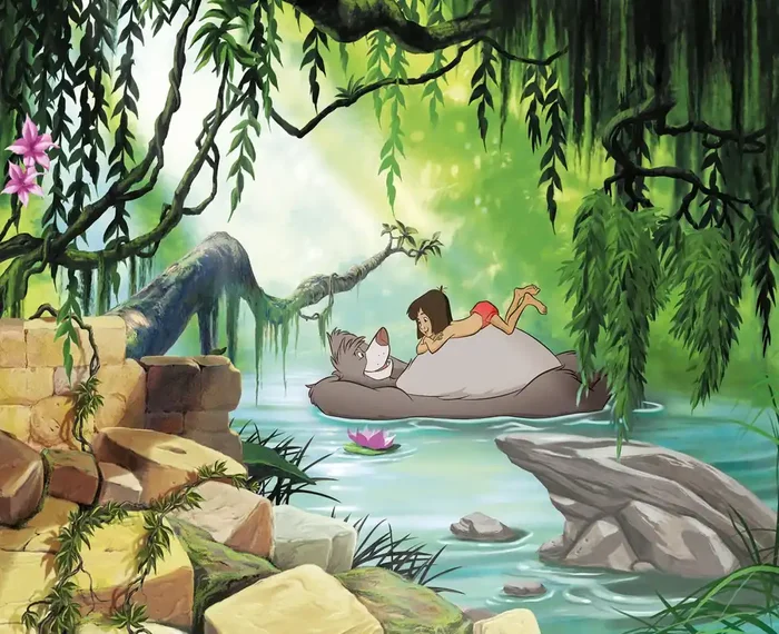 fotomural El libro de la selva multi color de Disney – 610958