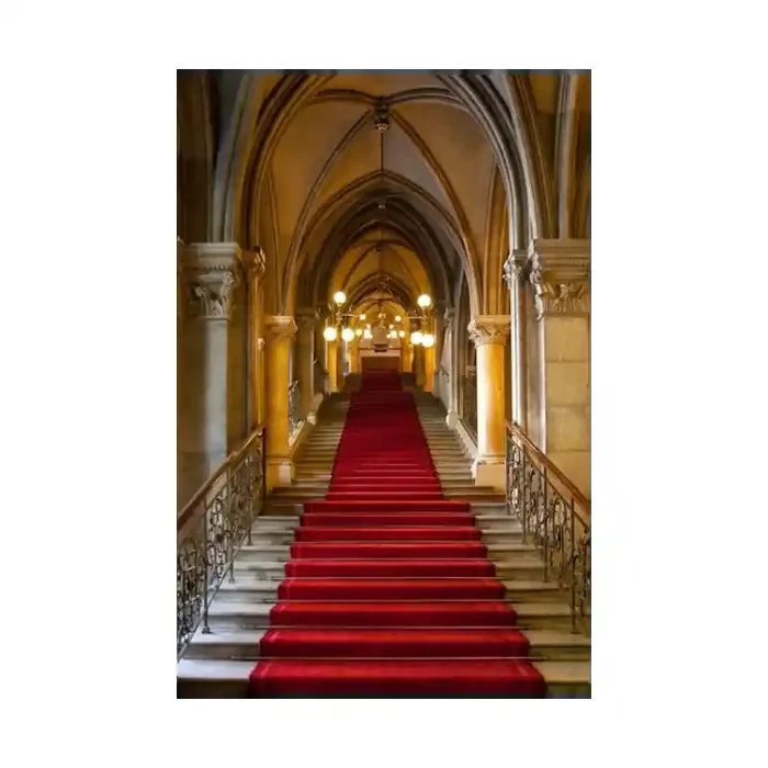 Fotomural Escaleras Castillo FPR016, 155cm. x 232.5cm., Vinilo Autoadhesivo Mate, Todo Color, Original, 0x0x0x0 cm.