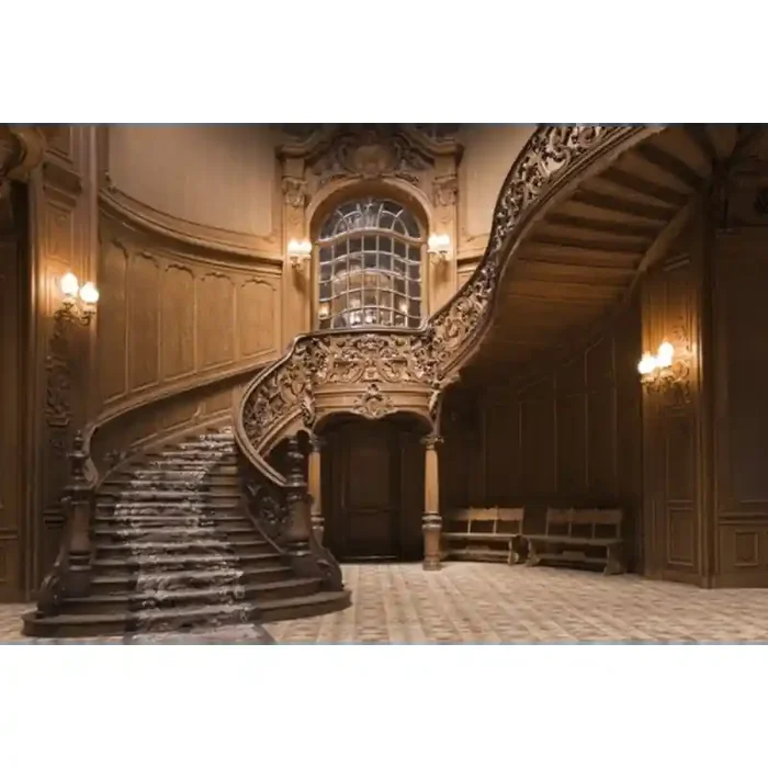 Fotomural Escaleras Mansion FPR008, 140cm. x 93.8cm., Vinilo Autoadhesivo Mate, Todo Color, Original, 0x0x0x0 cm.