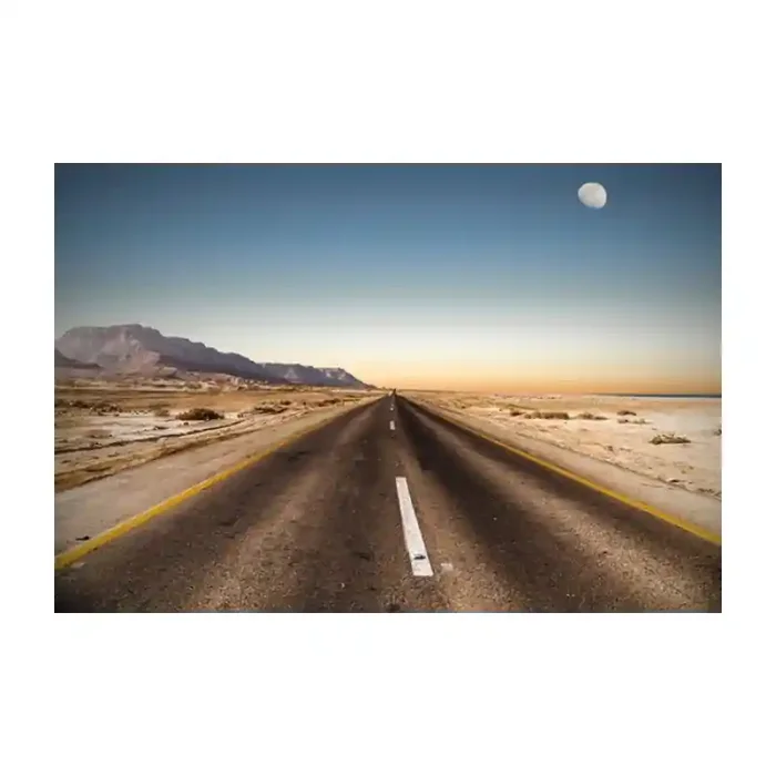 Fotomural Estrada Deserta FPR002, 195cm. x 130cm., Vinilo Autoadhesivo Mate, Todo Color, Original, 0x0x0x0 cm.