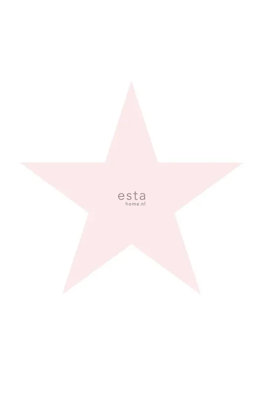 fotomural estrellas rosa claro de ESTAhome – 158851
