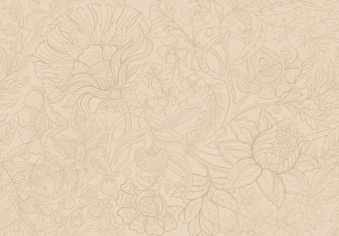 fotomural flores beige de ESTAhome – 159414