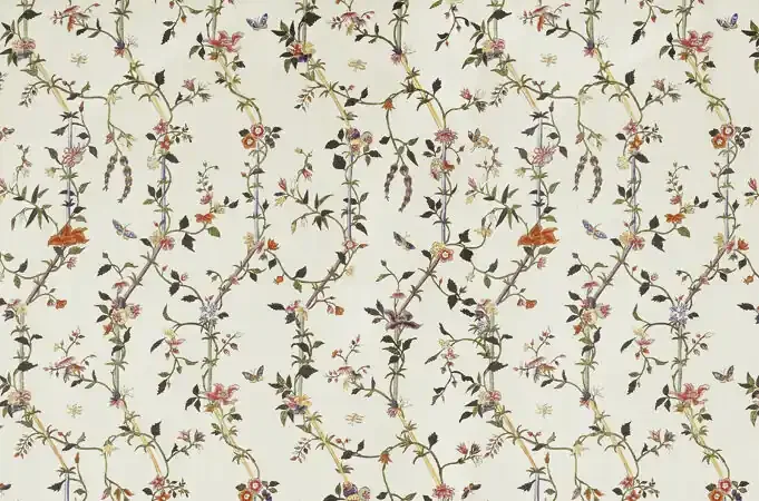 fotomural flores blanco y verde de Sanders & Sanders – 640941