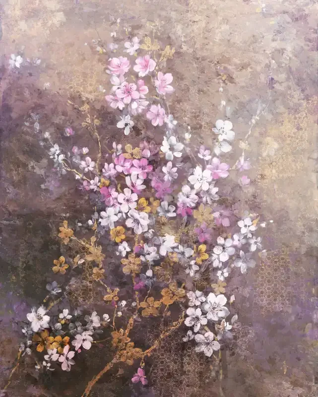 fotomural flores de cerezo multi color de Komar – 610001