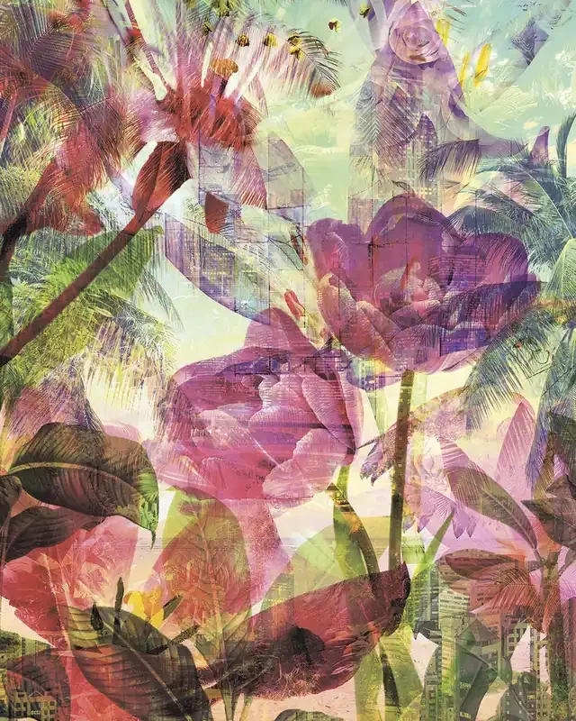 fotomural flores multi color de Sanders & Sanders – 611925