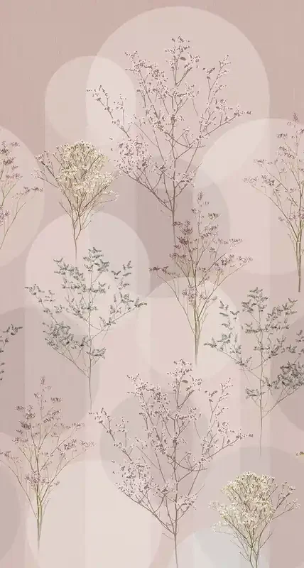 fotomural flores silvestres rosa de Erismann – 661077