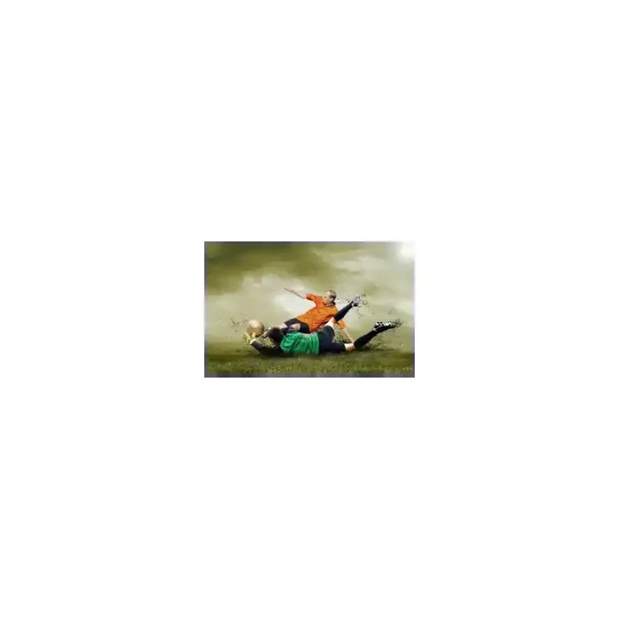 Fotomural Futbol FDE004, 170cm. x 106.3cm., Vinilo Autoadhesivo Mate, Todo Color, Invertir, 0x0x0x0 cm.