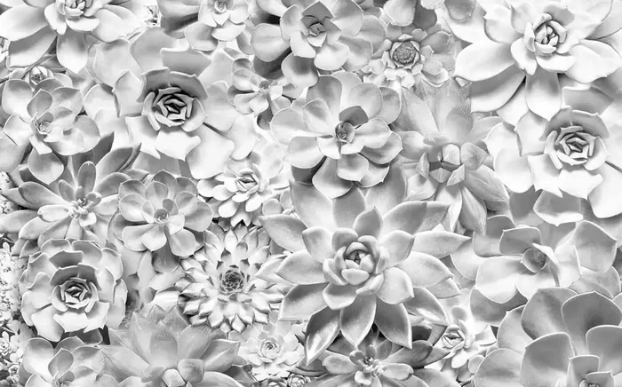 fotomural hojas gris claro de Sanders & Sanders – 612370