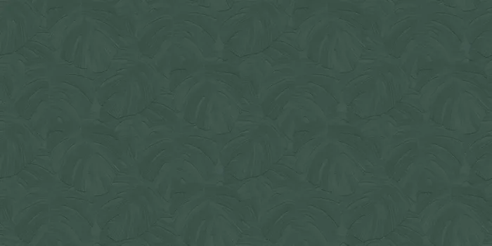 fotomural hojas tropicales verde oscuro de Origin Wallcoverings – 357318
