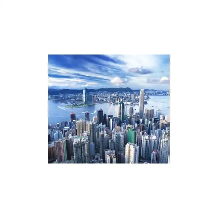 Fotomural Hong Kong FCI019, 160cm. x 145cm., Vinilo Autoadhesivo Mate, Todo Color, Original, 21.15x0x21.15×0 cm.