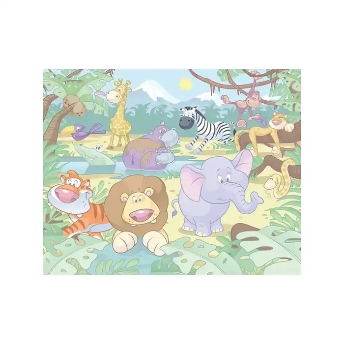 Fotomural Infantil BABY JUNGLE SAFARI