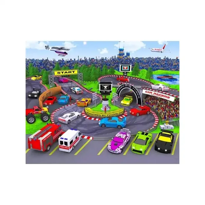 Fotomural Infantil CAR RACERS