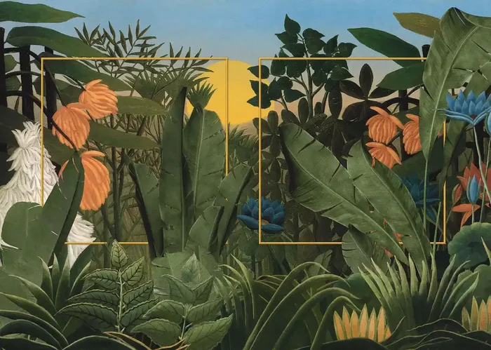 fotomural jungla verde de Komar – 612904
