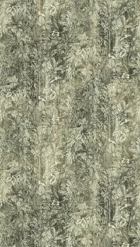 fotomural jungla verde y gris de Livingwalls – AS-393131
