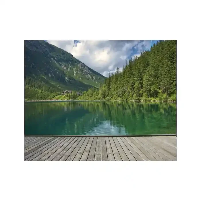 Fotomural Lago FPR026, 200cm. x 160cm., Vinilo Autoadhesivo Mate, Todo Color, Original, 0x0x0x19.67 cm.