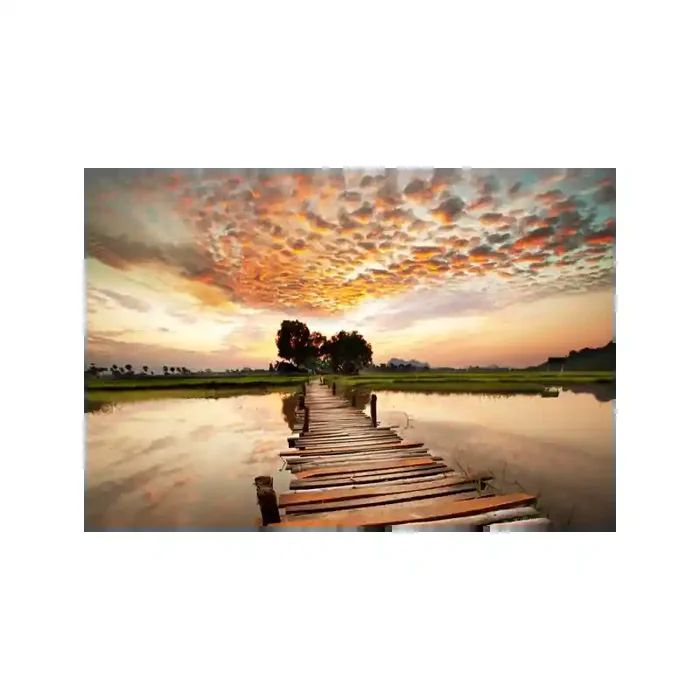 Fotomural Lago Passarela FPR031, 194cm. x 130cm., Vinilo Autoadhesivo Mate, Todo Color, Original, 0x36.5x0x27.5 cm.