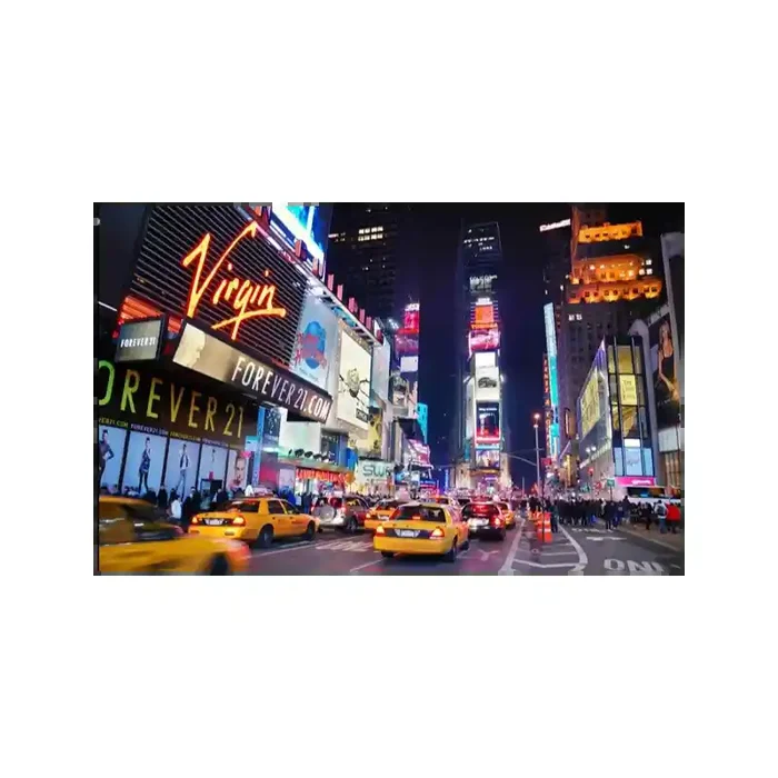 Fotomural Manhattan Centro FCI009, 400cm. x 250cm., Vinilo Autoadhesivo Mate, Todo Color, Original, 0x9x0x9 cm.