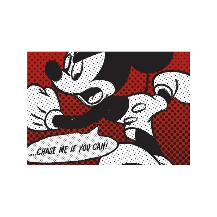 Fotomural MICKEY ON RED COMIC FTD-0262