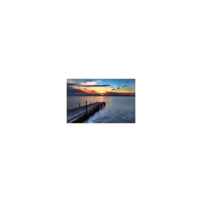 Fotomural Muelle Amanecer FPR020, 173cm. x 80cm., Vinilo Autoadhesivo Mate, Todo Color, Original, 0x0x0x0 cm.