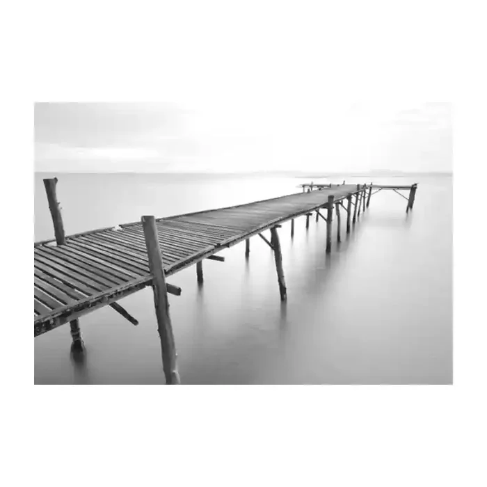Fotomural Muelle Madera FPR011, 195cm. x 130cm., Vinilo Autoadhesivo Mate, Todo Color, Original, 0x0x0x0 cm.