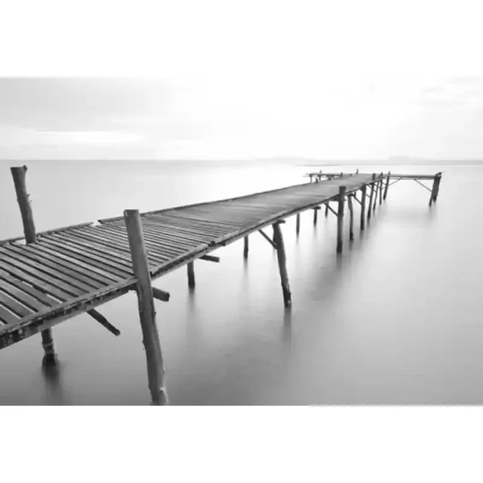 Fotomural Muelle Madera FPR011, 300cm. x 201cm., Vinilo Autoadhesivo Mate, Todo Color, Original, 0x0x0x0 cm.