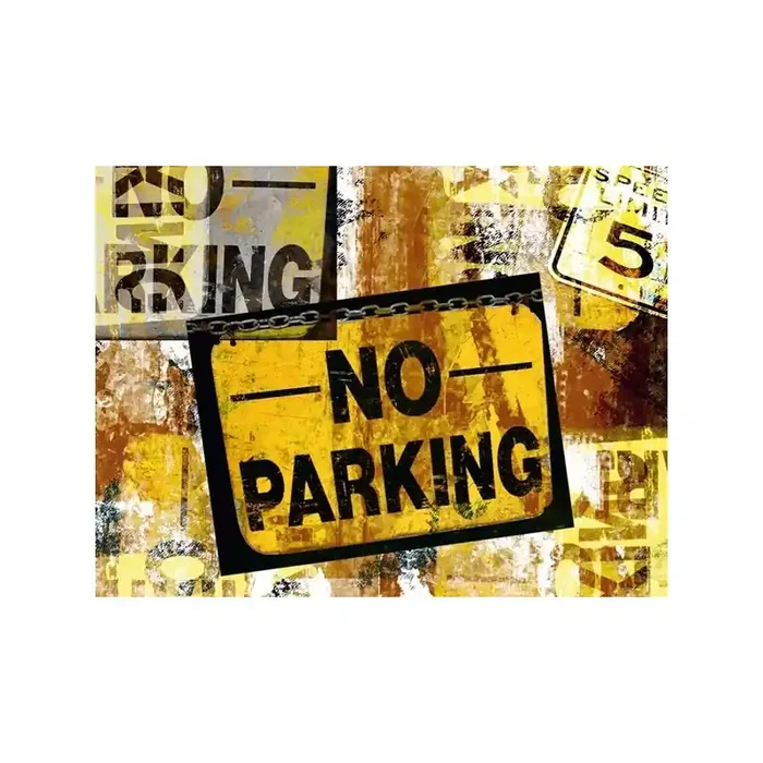 Fotomural NO PARKING FT-0091