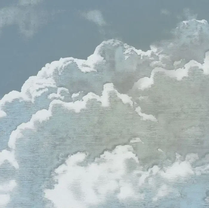 fotomural nubes azul agrisado de Komar – 612906