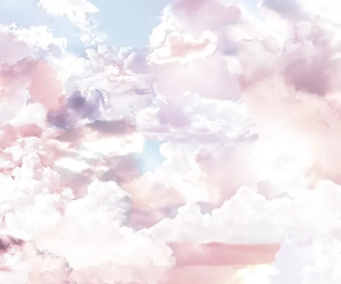 fotomural nubes rosa y azul de Sanders & Sanders – 611928