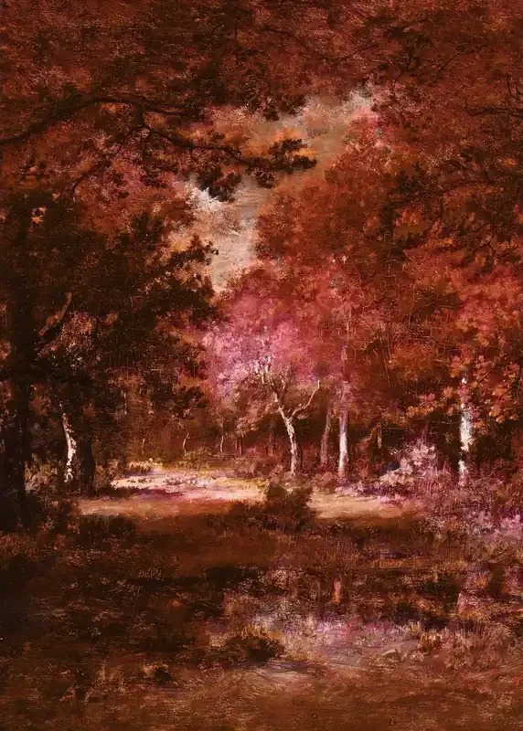 fotomural otoño marrón y naranja cálido de Sanders & Sanders – 611991
