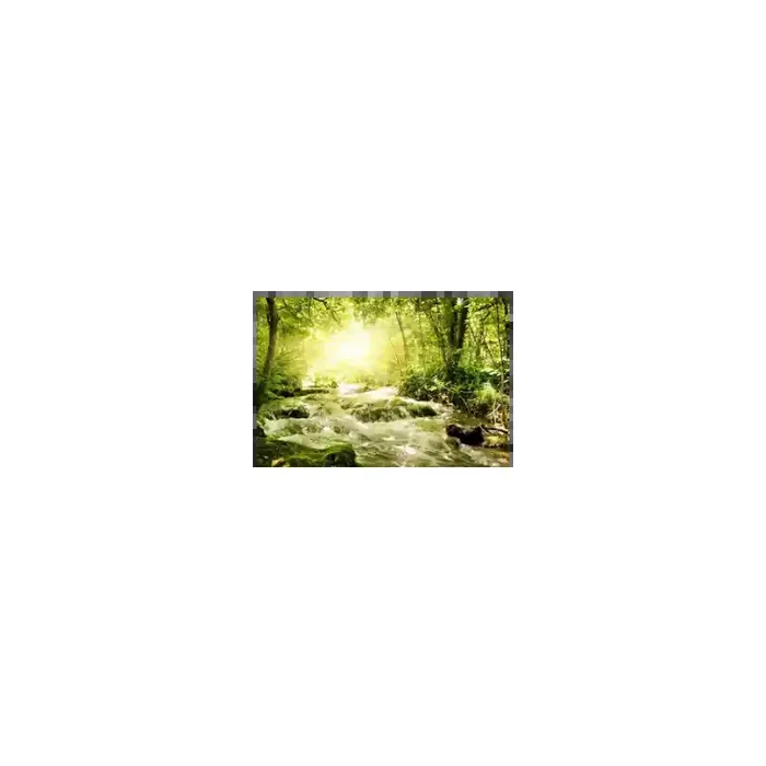 Fotomural Paisaje con Rio FNA011, 180cm. x 120.6cm., Vinilo Autoadhesivo Mate, Todo Color, Original, 0x0x0x0 cm.