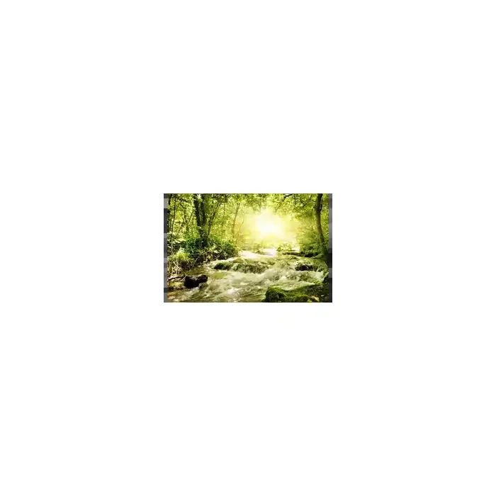 Fotomural Paisaje con Rio FNA011, 200cm. x 220cm., Vinilo Autoadhesivo Mate, Todo Color, Invertir, 0x0x0x0 cm.